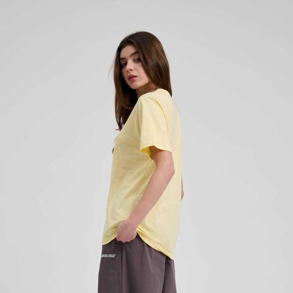SANTA CRUZ DELFINO FLOWER FRONT T-SHIRT