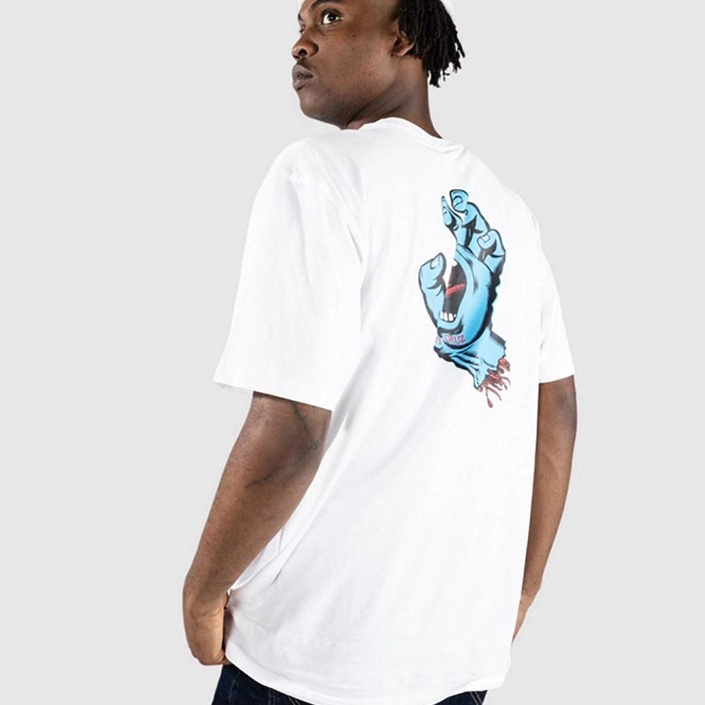 SANTA CRUZ SCREAMING HAND CHEST T-SHIRT