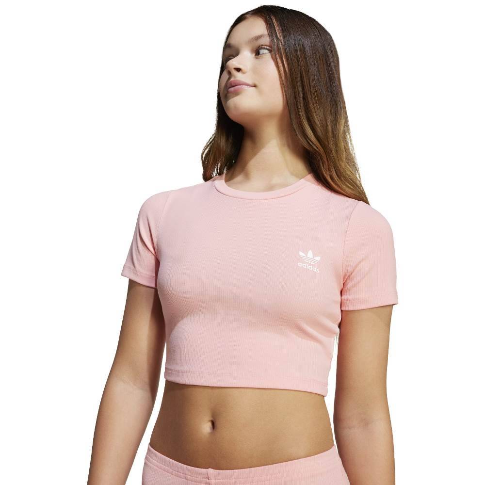 ADIDAS RIB CROP TEE