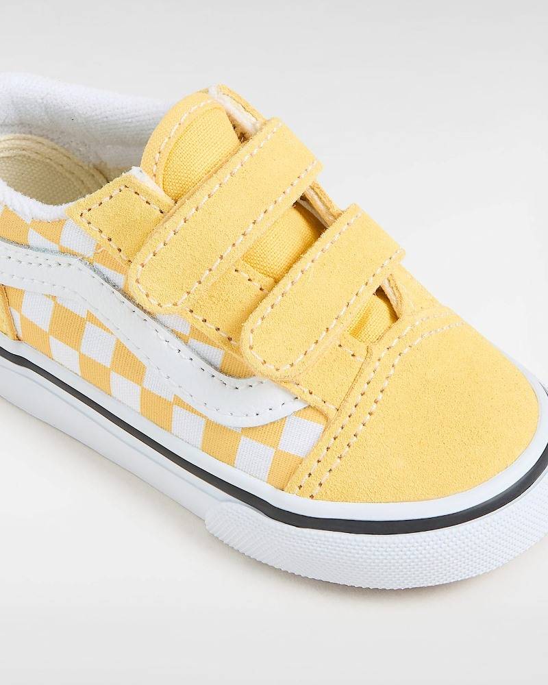 VANS TODDLER OLD SKOOL VELCRO COLOR THEORY SHOES