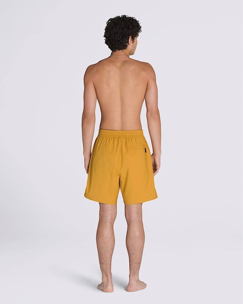 VANS PRIMARY SOLID ELASTIC BOARD SHORT 17