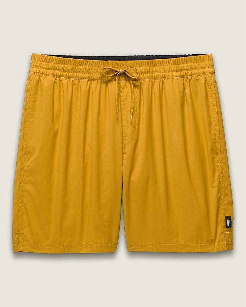 VANS PRIMARY SOLID ELASTIC BOARD SHORT 17