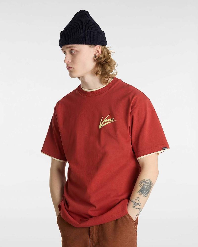 VANS BRUSH SCRIPT LOOSE SS TEE