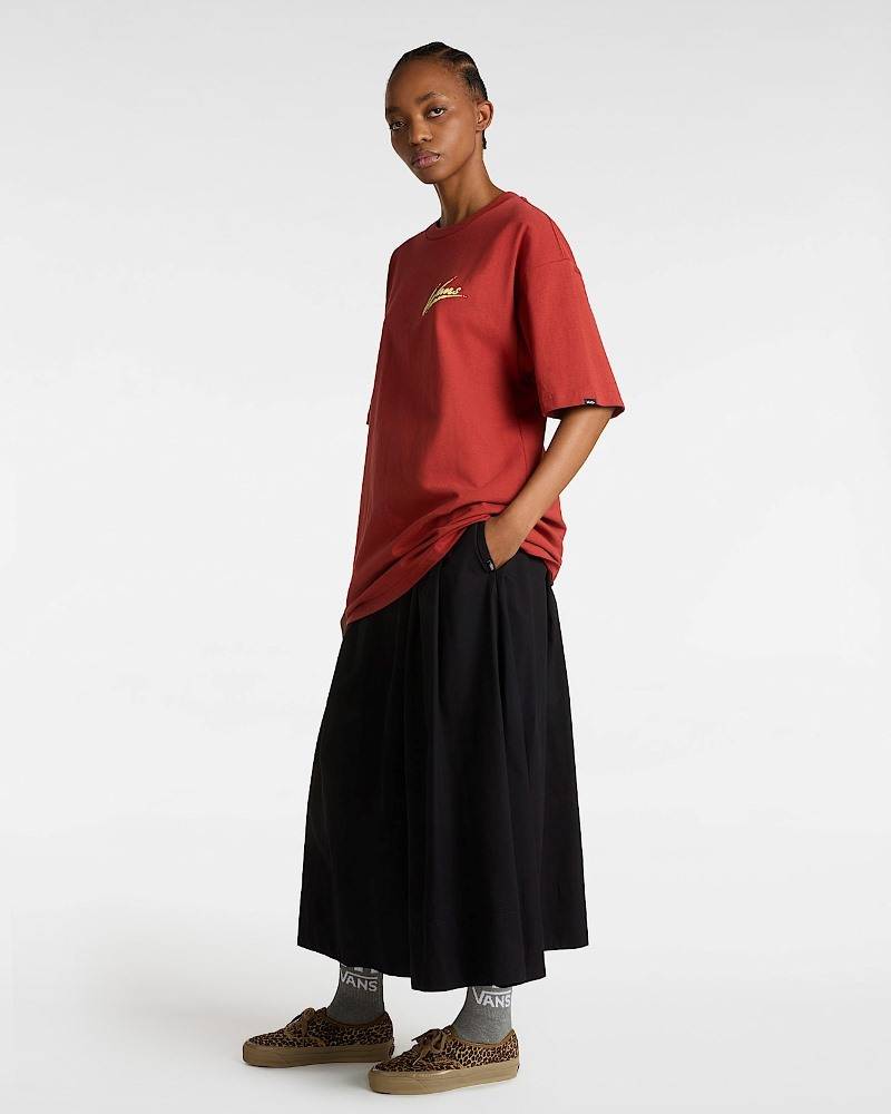 VANS BRUSH SCRIPT LOOSE SS TEE