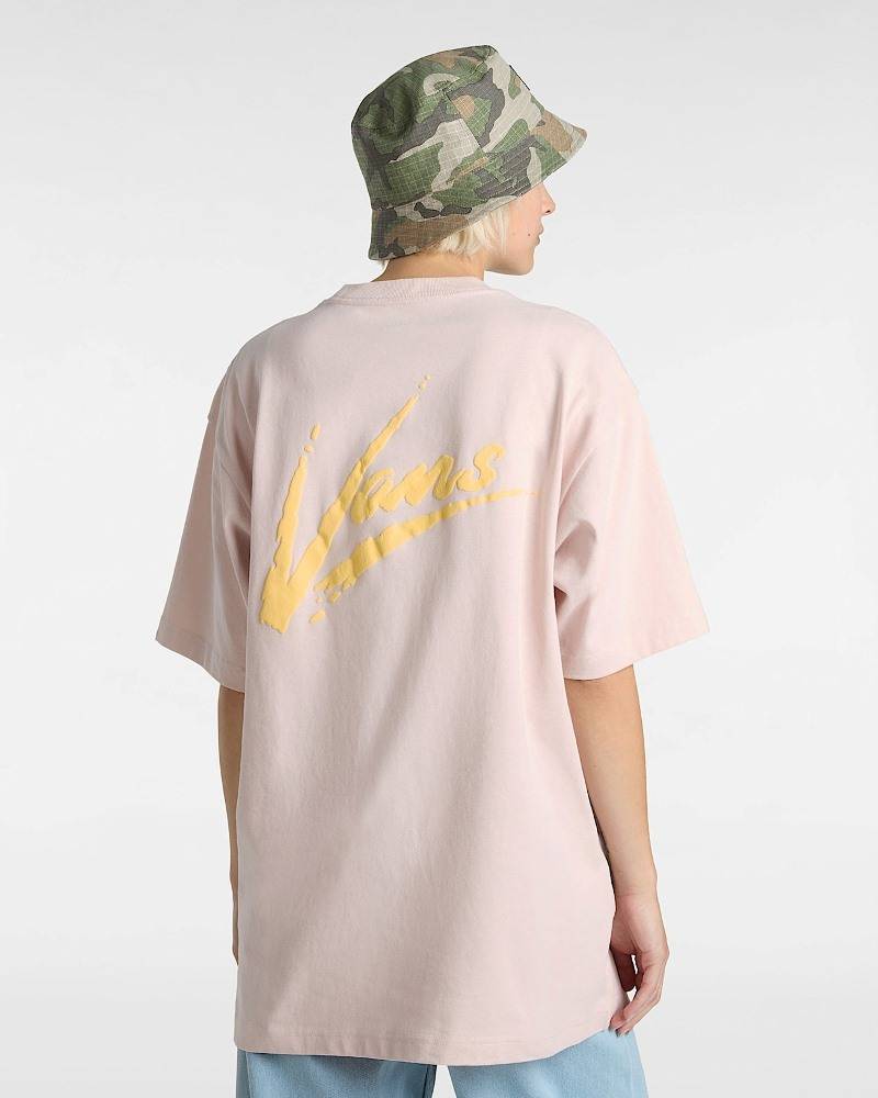 VANS BRUSH SCRIPT LOOSE SS TEE