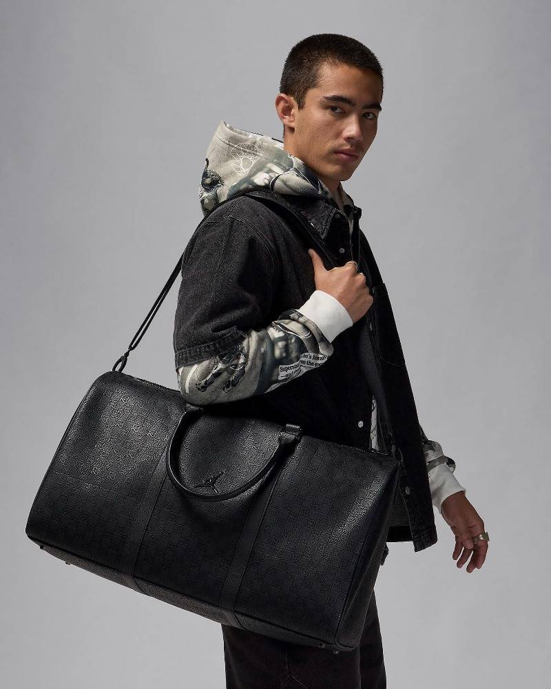 NIKE JORDAN MONOGRAM DUFFLE BAG