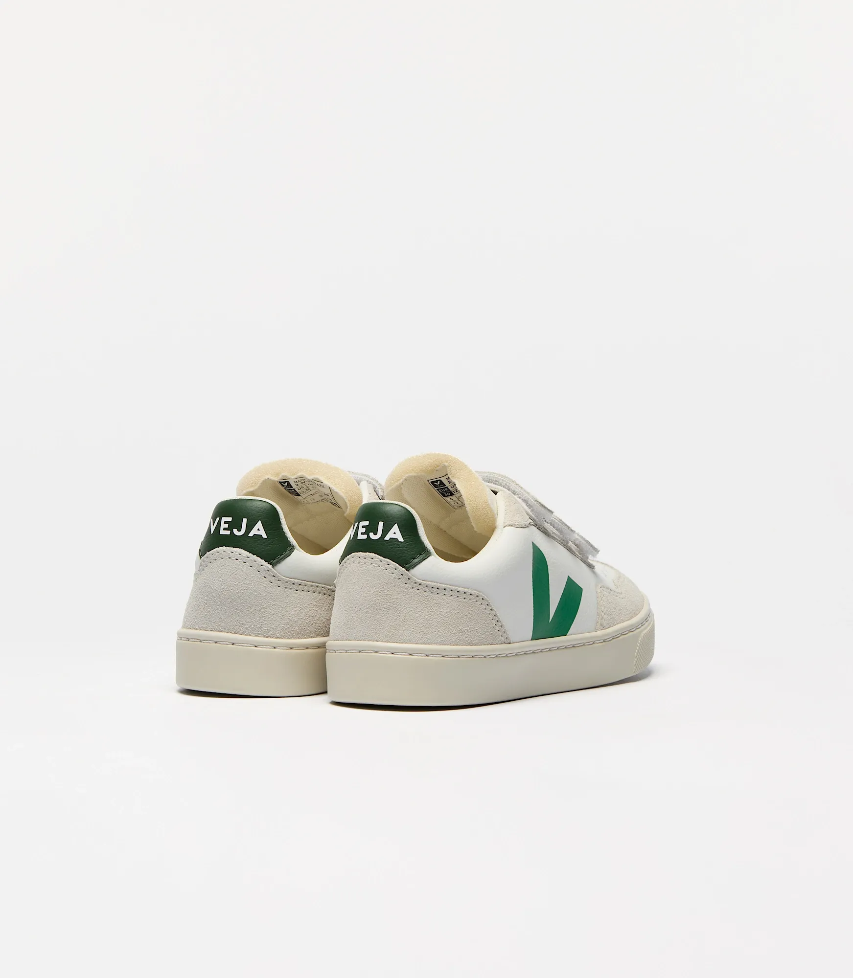 VEJA V-90 ORGANIC TRACED LEATHER INFANT