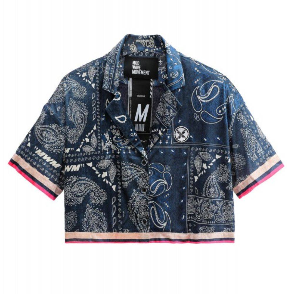 MWM BANDANA CROPPED SHIRT