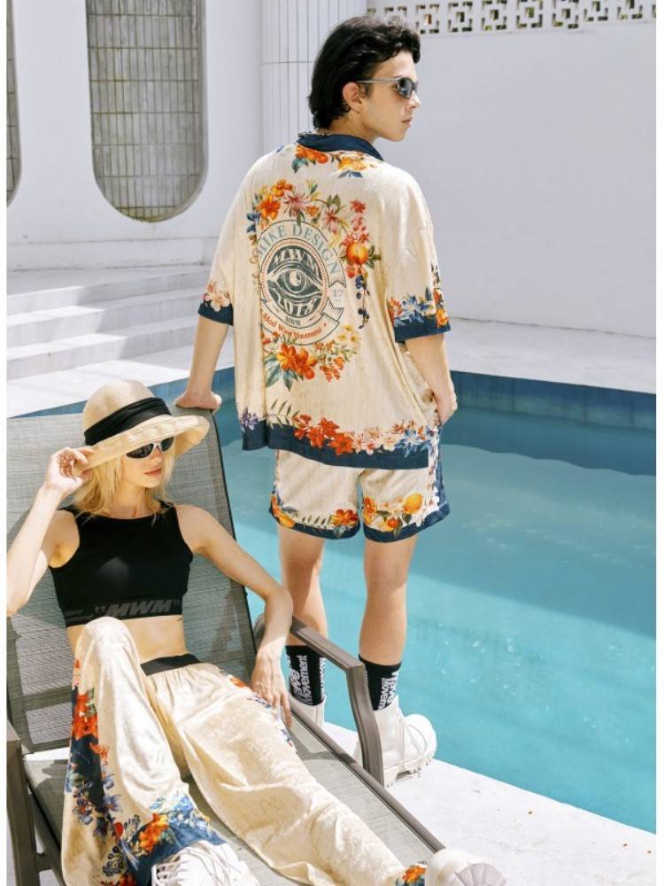 MWM FLORAL SHORT SLEEVE SHIRT