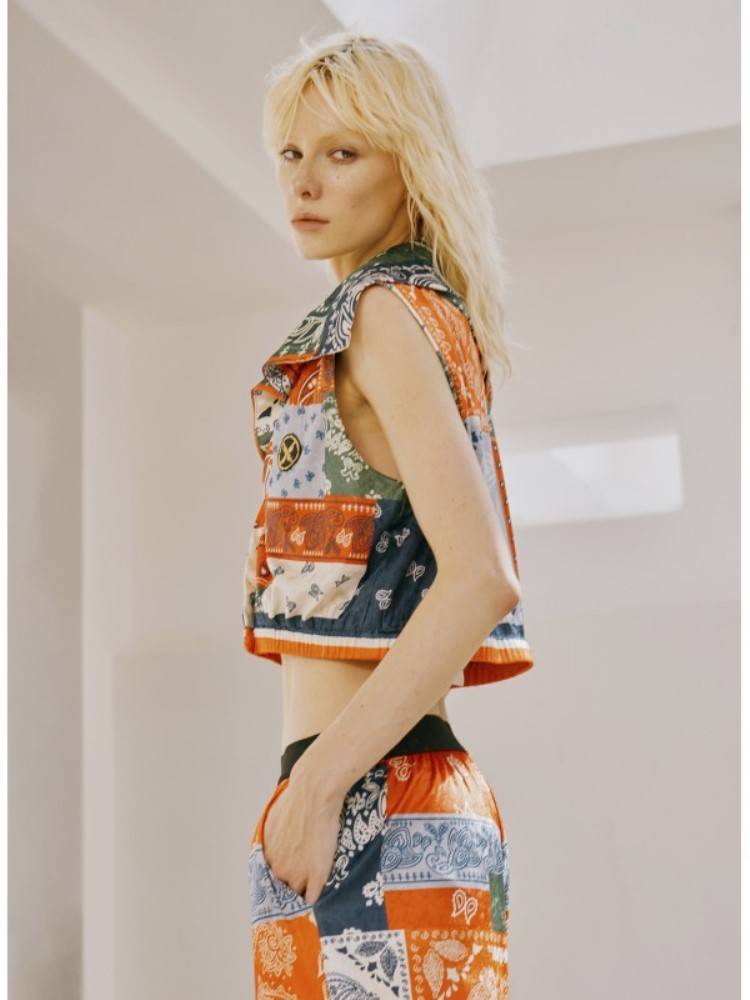 MWM BANDANA CROPPED SHIRT