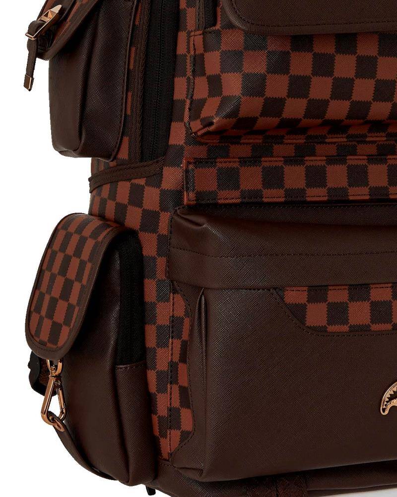 SPRAYGROUND SPECIAL OPS PIXEL CHECK DLX CARGO BACKPACK