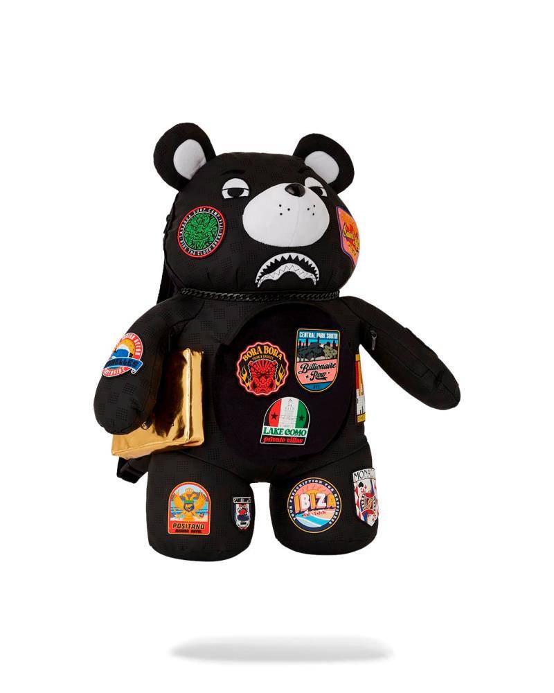 SPRAYGROUND GLOBAL MOGUL BILLIONAIRE BEAR BACKPACK