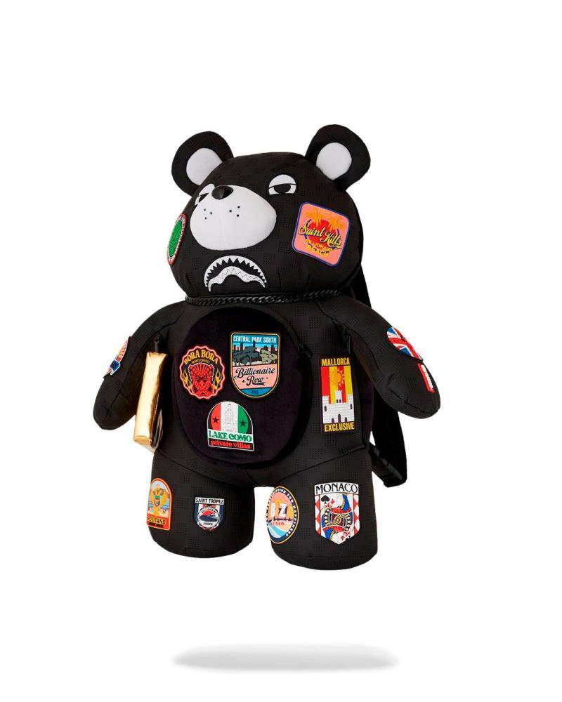 SPRAYGROUND GLOBAL MOGUL BILLIONAIRE BEAR BACKPACK