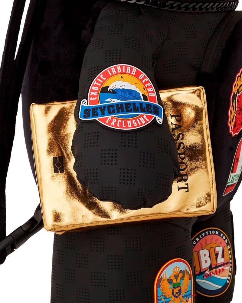 SPRAYGROUND GLOBAL MOGUL BILLIONAIRE BEAR BACKPACK