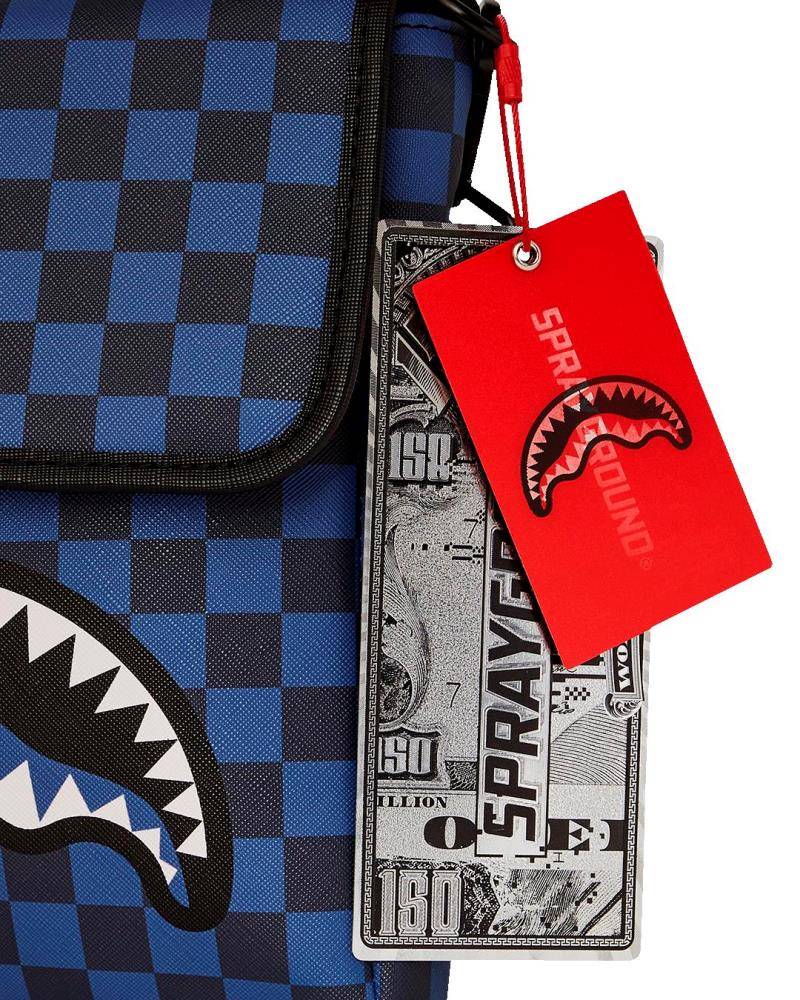 SPRAYGROUND MIDNIGHT SHARKS IN PARIS MESSENGER SLING