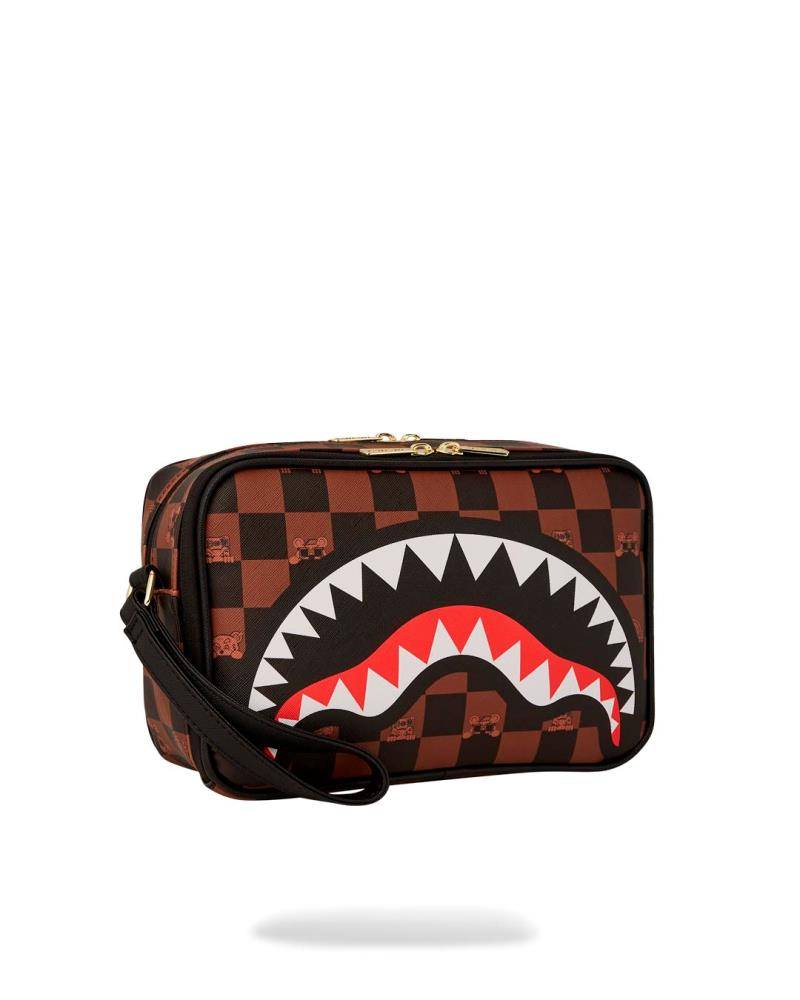 SPRAYGROUND PEEKING CHARACTER CHECK TOILETRY