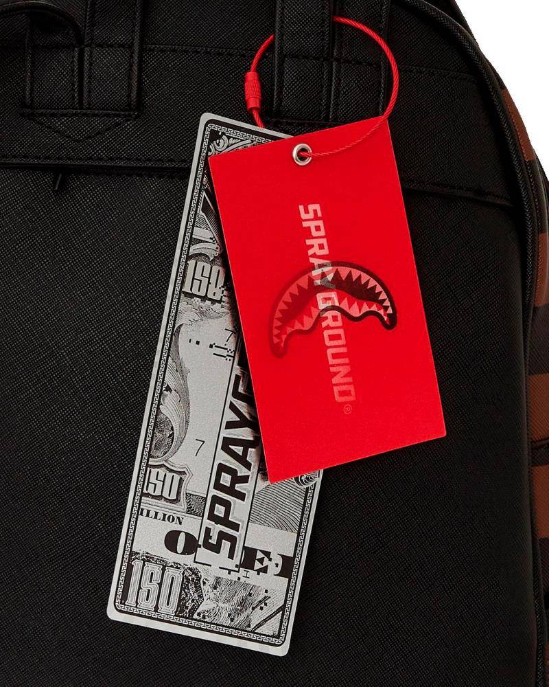 SPRAYGROUND PEEKING CHARACTER CHECK SAVAGE BACKPACK