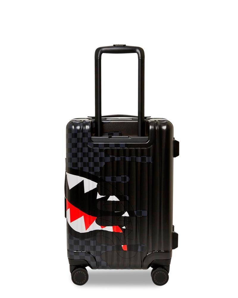 SPRAYGROUND UNFINISHED DRIP CARRY ON HARD LUGGAGE