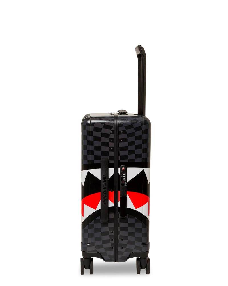SPRAYGROUND UNFINISHED DRIP CARRY ON HARD LUGGAGE