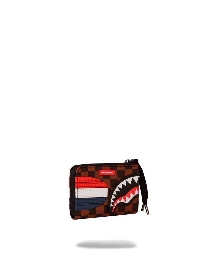 SPRAYGROUND MACHINE FRANCAISE ZIP WALLET