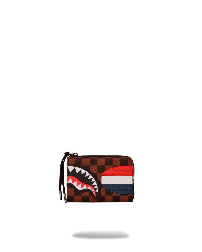 SPRAYGROUND MACHINE FRANCAISE ZIP WALLET
