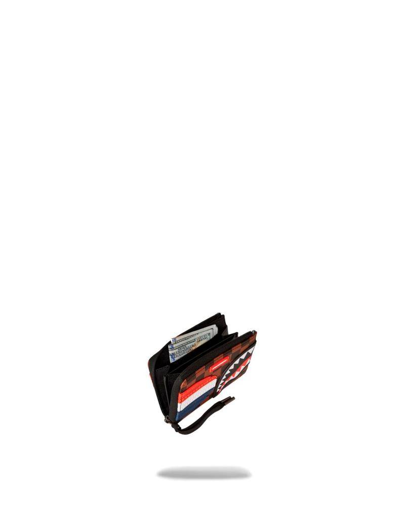 SPRAYGROUND MACHINE FRANCAISE ZIP WALLET