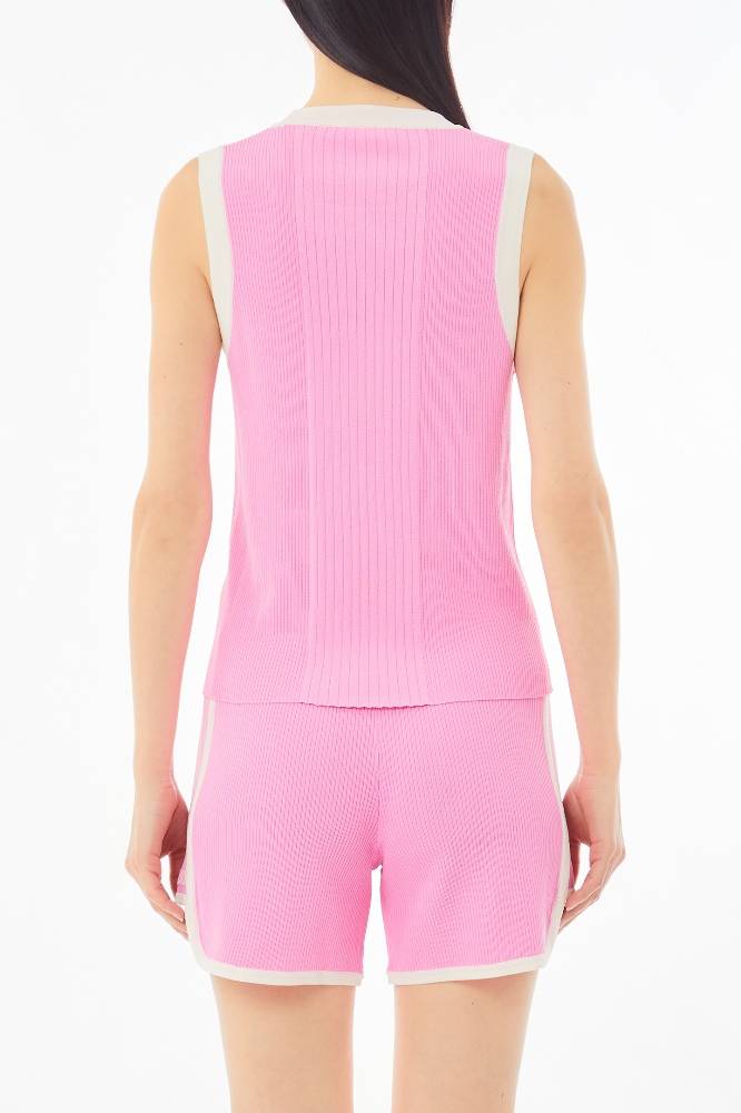 LIU JO KNITTED ATHLEISURE TOP