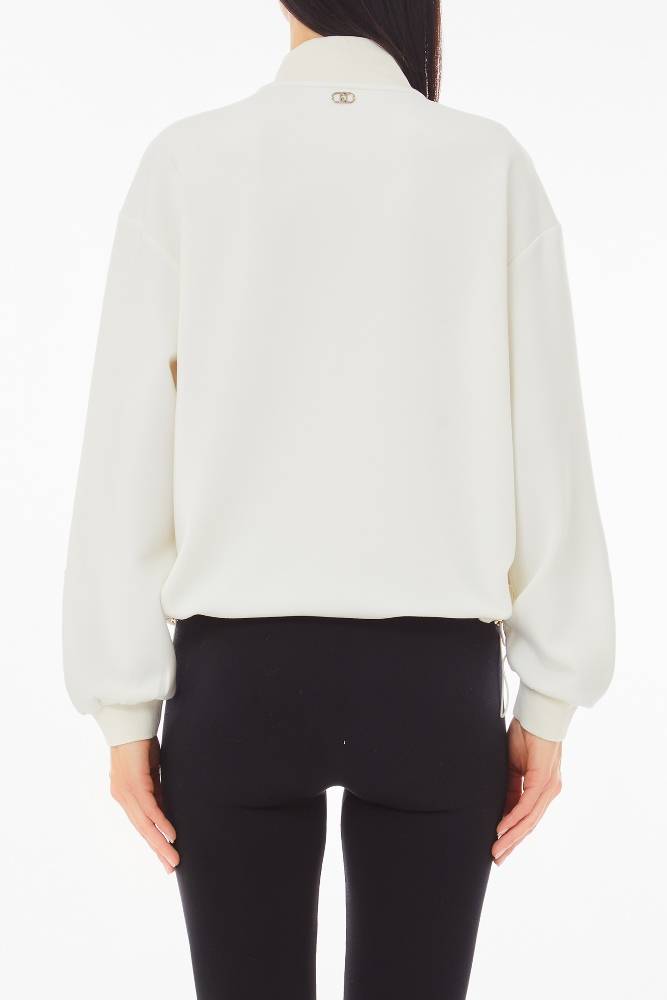 LIU JO TRACKTOP WITH BEJEWELLED DETAILS