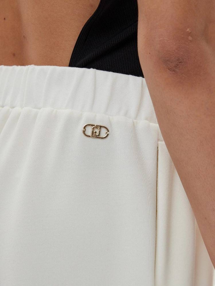 LIU JO SHORTS WITH BEJEWELLED DETAILS