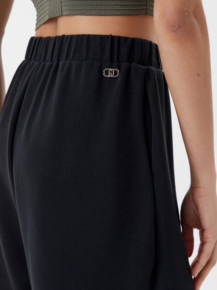LIU JO SHORTS WITH BEJEWELLED DETAILS