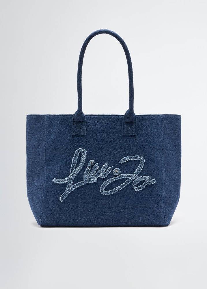 LIU JO DENIM TOTE BAG