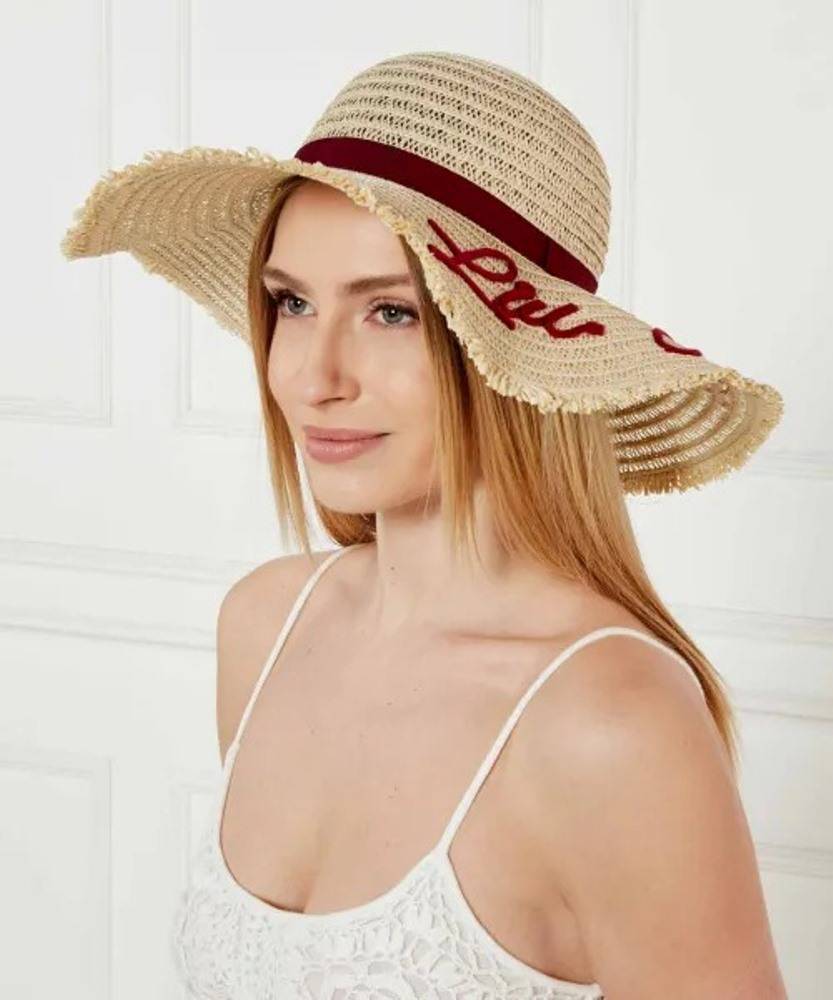 LIU JO BEACHWEAR RAFFIA HAT