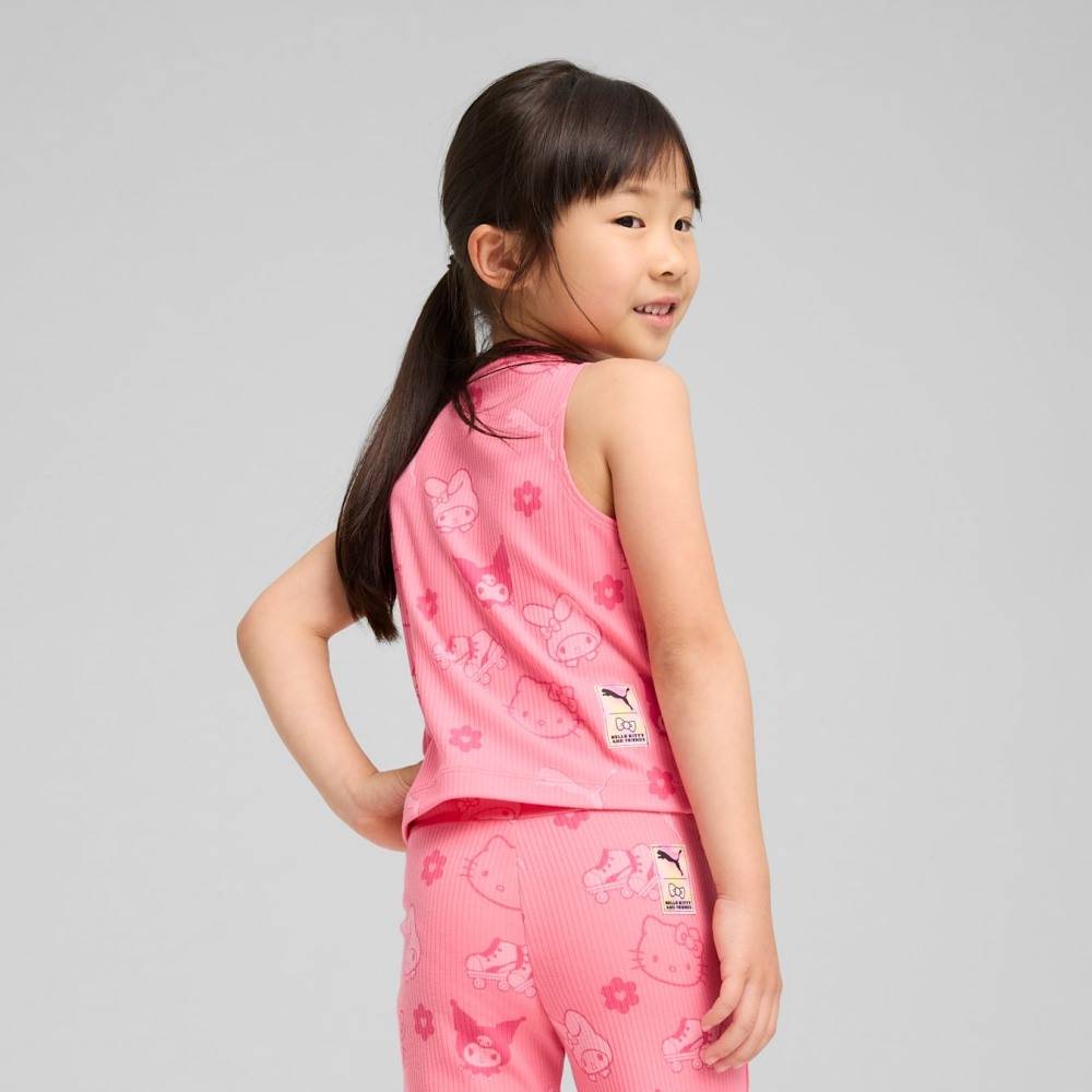 PUMA X HELLO KITTY & FRIENDS AOP RIBBED TANK TOP
