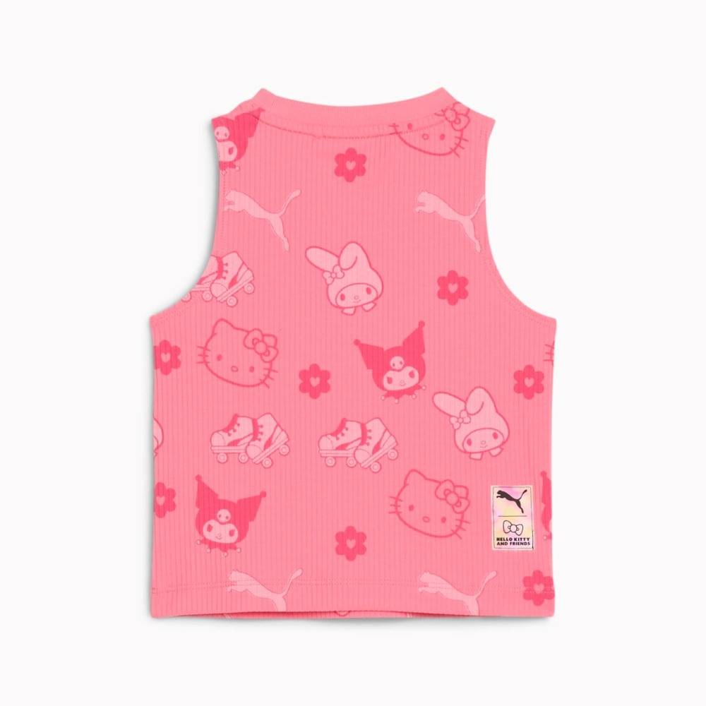 PUMA X HELLO KITTY & FRIENDS AOP RIBBED TANK TOP
