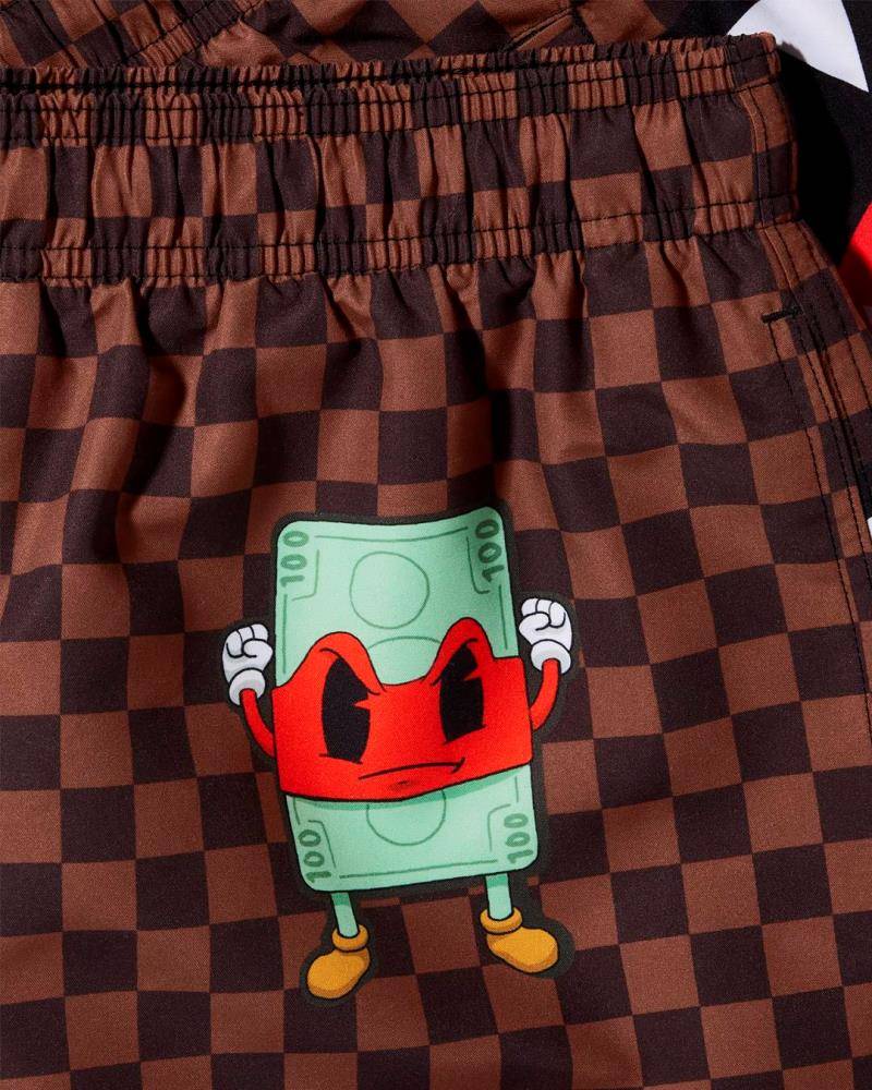 SPRAYGROUND PARIS PATCH SWIM SHORT