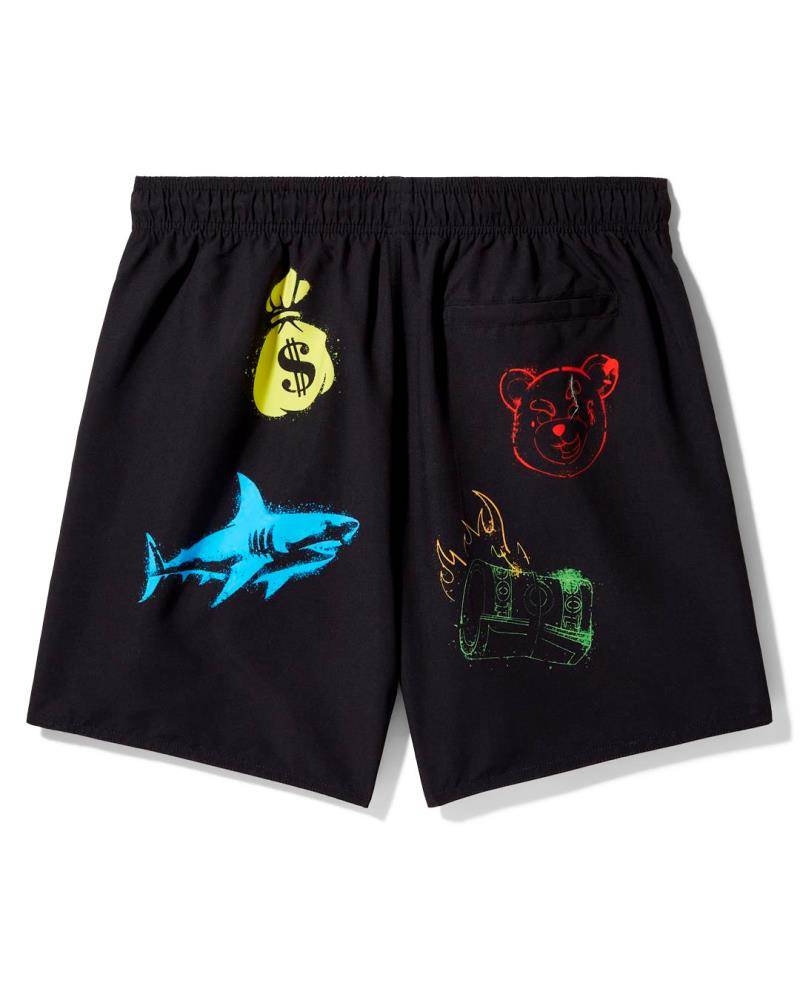 SPRAYGROUND STENCILS SWIM SHORT