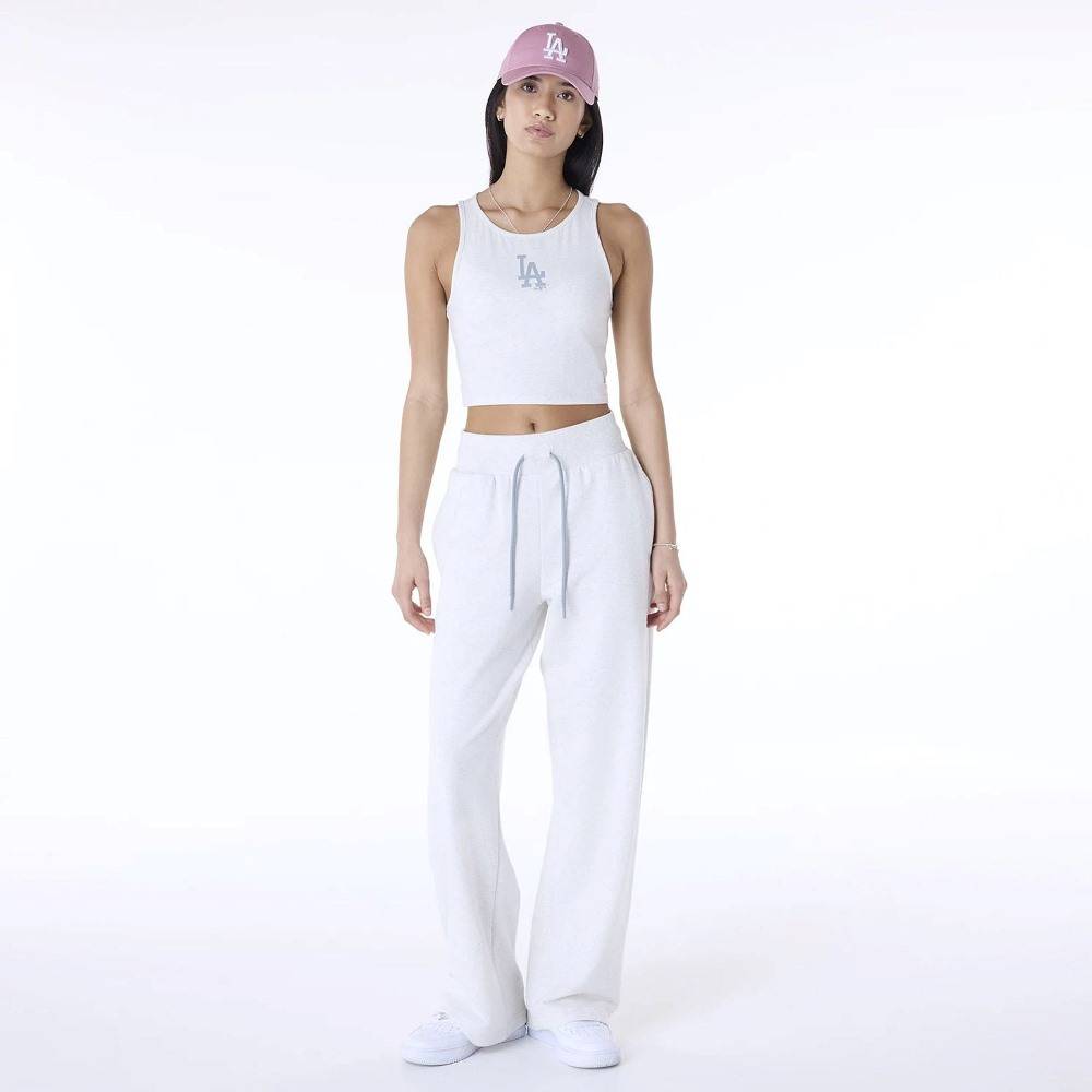 NEW ERA WMNS MLB LEAGUE ESSENTIAL CROP TANK LOS ANGELES DODGERS
