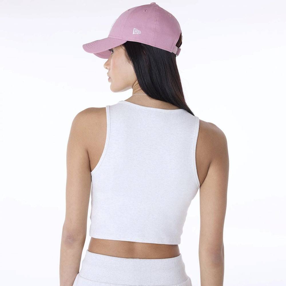 NEW ERA WMNS MLB LEAGUE ESSENTIAL CROP TANK LOS ANGELES DODGERS