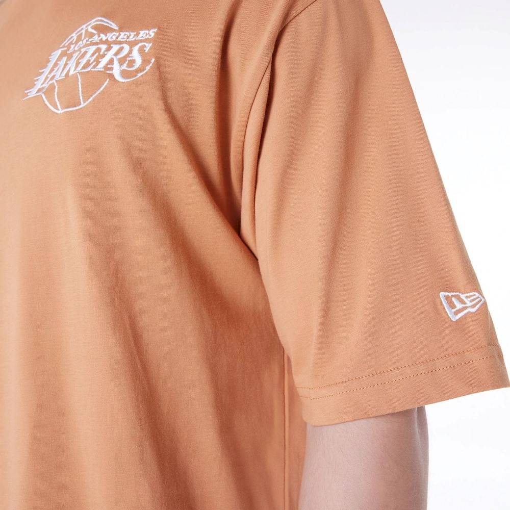 NEW ERA NBA LEAGUE ESSENTIAL OS TEE LOS ANGELES LAKERS  DSA