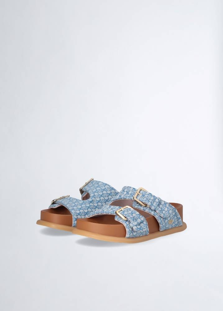 LIU JO LOREN 09 - BOLD STRAP SANDALS