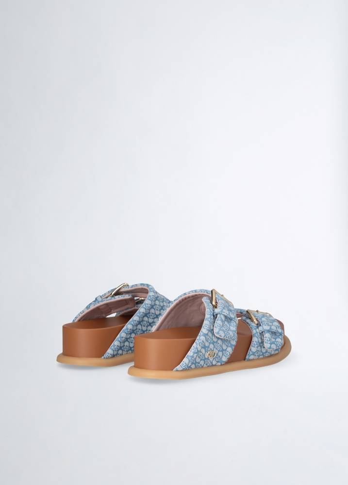 LIU JO LOREN 09 - BOLD STRAP SANDALS