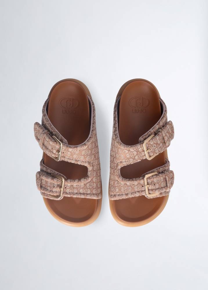 LIU JO LOREN 09 - BOLD STRAP SANDALS