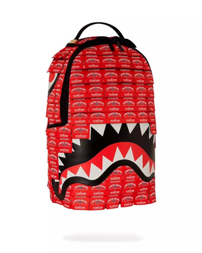 SPRAYGROUND INTERIOR LABEL FRINGE BACKPACK