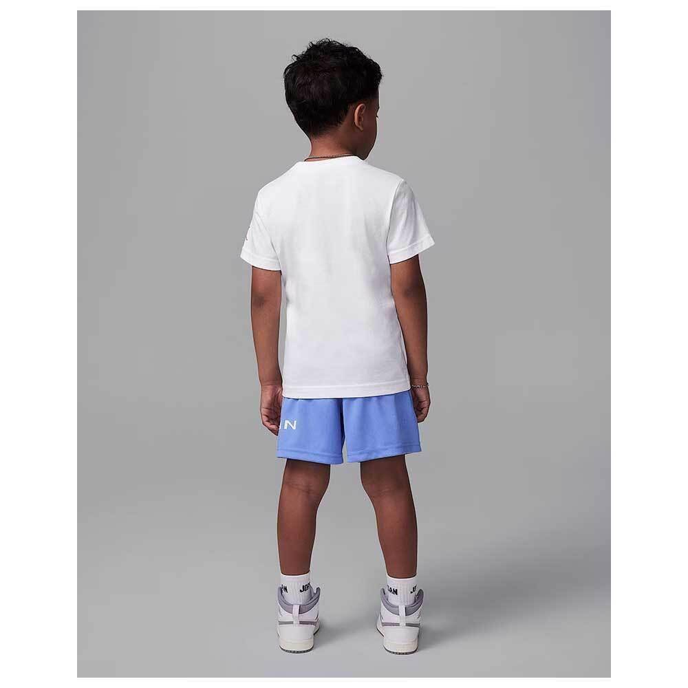 NIKE JORDAN LITTLE BOYS MJ BASELINE MESH SHORT SET