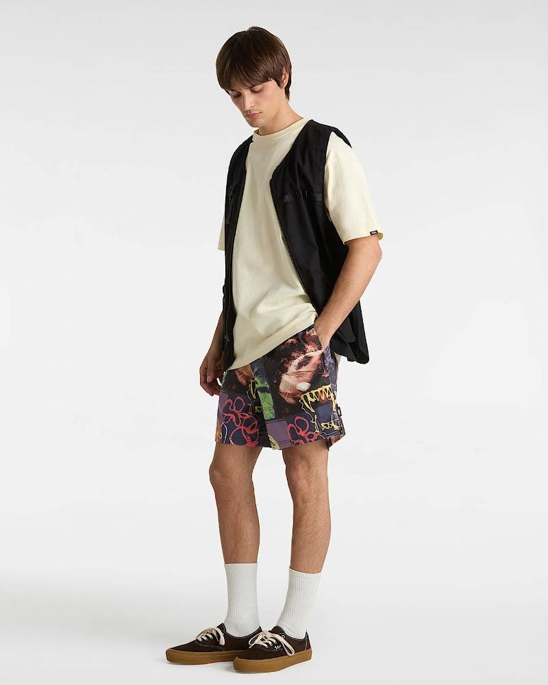 VANS PRIMARY CRAZY PRINT LOOSE SWIMSHORT