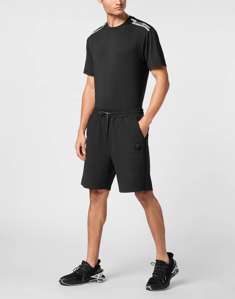 PLEIN SPORT SCRATCH SHORTS