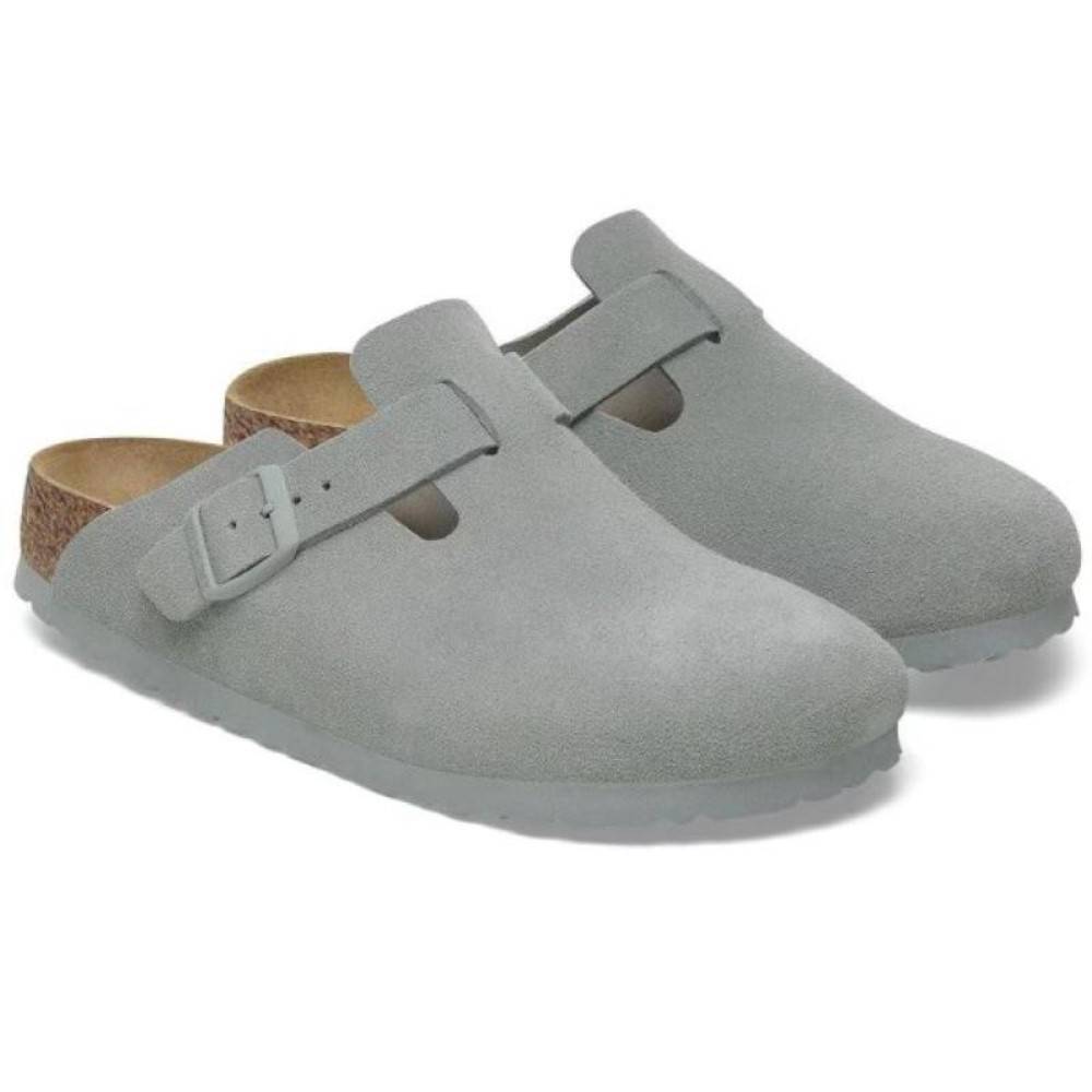 BIRKENSTOCK BOSTON SUEDE LEATHER NARROW