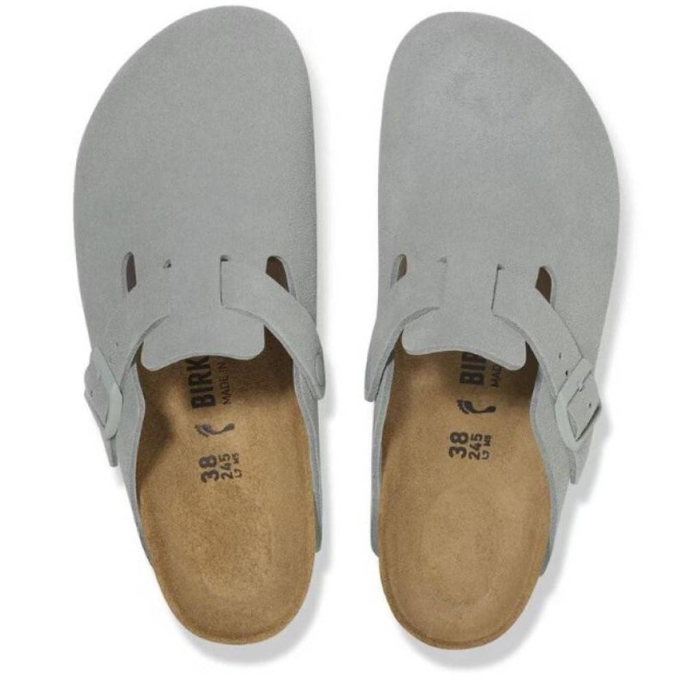 BIRKENSTOCK BOSTON SUEDE LEATHER NARROW