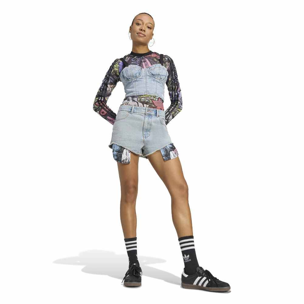 Adidas by Jeremy Scott DENIM SHORTS