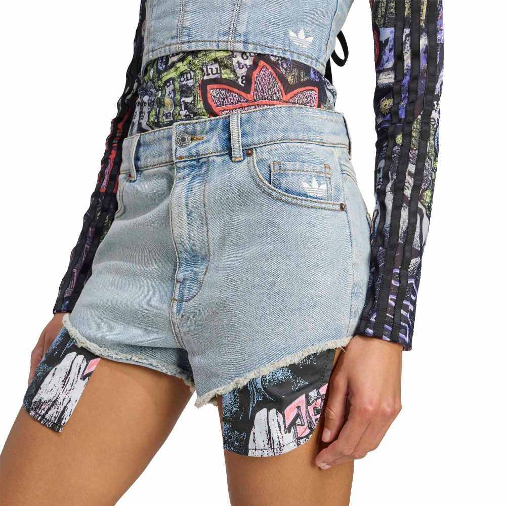 Adidas by Jeremy Scott DENIM SHORTS